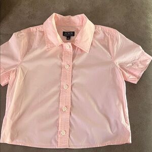 J. Crew  Light Pink Button-Down Shirt